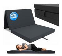 ODOL-PLUSZ Matelas pliant, de voyage, graphite, imperméable, 120 x 200 x 10 cm