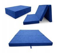 Odolplusz Matelas pliant, matelas d'invité, matelas de voyage, 65 x 180 x 7 cm, bleu