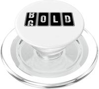 Odomètre Audacieux doré Cool et Amusant pour la Motivation Entrepreneur PopSockets PopGrip pour MagSafe