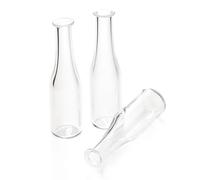 Odoria Maison de poupée Bouteille Miniature: 1/6 Échelle Vase Vide pour Salon Cuisine Restaurant - Mini Objet en Verre 3 Pièces