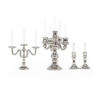 Odoria Miniature 1/12 Bougeoir Chandelier 3Pcs Accessoire Maison de Poupée