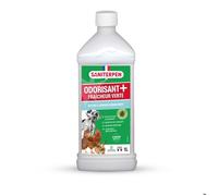 Odorisant et nettoyant - SANITERPEN - Fraîcheur verte - 1L - Économique - 91,6% d'ingrédients naturels