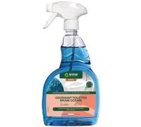 LE VRAI PROFESSIONNEL - Odorisant Toilettes - Parfum Brume Océane - Prêt à l’Emploi - Nettoyant WC - Fabrication Française - Pulvérisateur 750 ml