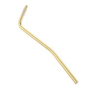 Odorkle Bras de Trémolo pour Guitare électrique, Barre Whammy à Insertion Directe en Métal 6 Mm, Levier de Pont Vibrato chromé, Longueur 17 Cm, Remplacement pour la Plupart des Systèmes de Trémolo
