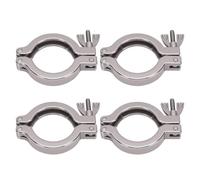 Odorkle Bride de Serrage Sous Vide KF40, Lot de 4 avec Joints Toriques FKM et Acier Inoxydable 304 for Chambre de Dégazage Système Sous Vide