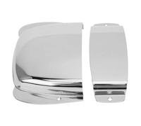 Odorkle Couvercle de Pont de Micro, Kit de Protection de Basse en Fer de qualité Supérieure avec Vis pour Basse Jazz PB (SILVER)