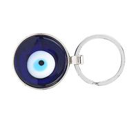Odorkle Décoration de Porte-clés œil Bleu avec un Design Turc Unique, Alliage élégant et Matériau de Glaçage pour Sacs et Accessoires, Cadeau Parfait pour les Amis et les Amoureux