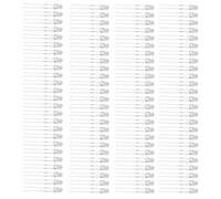 Odorkle Diodes LED 100 Pièces, Lumières LED Lumineuses à économie d'énergie de 3 Mm pour les Projets de Bricolage et les Circuits Imprimés (cheveux blancs bleus)