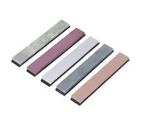 Odorkle Ensemble de Pierres à Aiguiser 5 Pièces 1000 3000 5000 8000 10000 Grains Aiguiseur de Couteaux en Pierre à Aiguiser pour Ciseaux de Cuisine Ciseaux Couteaux avec Base Antidérapante Kit
