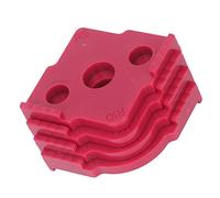 Odorkle Gabarit de Défonceuse Radius, 4 Pièces ABS Positionneur D'Angle | Guide de Routage Demi-rond avec 8 Spécifications, Plastique Résistant à L'usure pour Cadre Photo, Bord de Table et Petit