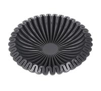 Odorkle Harz Bol Noir Moderne pour Comptoir de Cuisine ou Culture Résidentielle, Culture de Fruits en Forme de Cœur Faite à la Main pour un Style Minimaliste, Matériau en Résine Stable, Utilisation