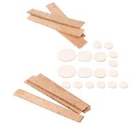 Odorkle Kit d'accessoires pour Clarinette avec 17 Coussinets de Clarinette et 10 Feuilles de Liège Naturel, Boîtier en Mouton, Coussinets de en Sib de Remplacement pour étudiants, Enseignants,