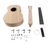 Odorkle Kit de Bricolage ukulélé Ténor 26 Pouces, Corps en Bois de Zèbre, | Ensemble de Construction de Guitare Hawaïenne à 4 Cordes, Pièces Prédécoupées Précises, Projet D'assemblage pour Joueurs