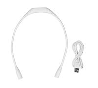 Odorkle Lampe de Cou LED Rechargeable par USB, avec 3 Niveaux de luminosité et Tuyau Flexible à 360 °, pour la Lecture, la Course à Pied et la Réparation (WHITE)