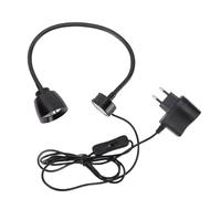 Odorkle Lampe de Travail LED 7W, Col de Cygne Flexible avec Base Magnétique pour Atelier, Tour CNC, Fraiseuse, Machine à Coudre (Prise UE)