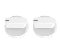 Odorkle Lot de 2 Boutons de Commande de Minuterie de Sèche-linge de Remplacement pour AP6032623 WE03X25285, avec Plastique ABS et Acier Inoxydable, Adaptés pour Hotpoint GTX22EASK0WW