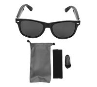 Odorkle Lunettes Intelligentes BT à Oreille Ouverte, Son Clair avec Port de Charge Magnétique pour la Conduite, la Pêche, L'écoute de Musique, Technologie BT 5.4 jusqu'à 7 Heures de (Encre Noire)