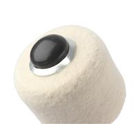 Odorkle Maillet de Grosse Caisse avec Tête en Feutre de Laine, Poignée Ergonomique et Lanière, en Métal Robuste pour Fanfare et Instruments de Percussion