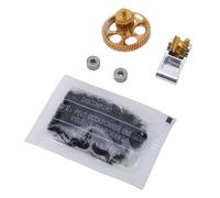 Odorkle Mise à Niveau de L'ensemble D'Engrenages D'extrudeuse en Acier trempé avec Engrenages Hélicoïdaux à Revêtement DLC pour P1P, P1S, Compatible avec PLA, ABS, PETG, TPU et Plus