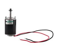Odorkle Moteur CC à Aimant Permanent, Moteur électrique brossé Haute Vitesse 30 W 12 V 24 V CW CCW avec Stator en Fil de Cuivre, 7 000 Tr/min, Faible Bruit, Couple élevé pour Machine à Barbe à Papa,