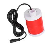 Odorkle Petite Pompe Submersible ABS Alimentation en Eau Poisson Puisard de Transfert électrique Fontaine Sale Ultra Silencieuse DC 12 V, Facile à Installer avec 3 Coussinets de Pied et Matériau de