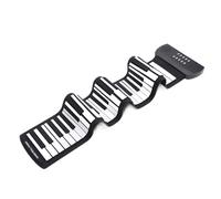 Odorkle Piano Roulé 61 Touches Clavier Électronique Portable Silicone | Piano à enrouler 61 touches, clavier électronique Portable en Silicone pliable, Rechargeable par USB, enregistrement et