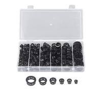 Odorkle Protecteurs D'œillets de Câble à Clipser, 160 Pièces, 6 Tailles | Plastique Nylon, Absorption des Vibrations, Isolation des Fils, Câblage du Réseau électrique, étui de Rangement, 8 à 25 Mm,