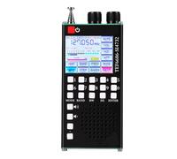 Odorkle Récepteur Radio Micro Double Système, avec TEF6686 SI4732, FM AM SSB Air Band Bluetooth 5.0 écran Tactile, pour L'exploration Radio Toutes Bandes
