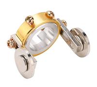 Odorkle Roue de Guidage de Rouleau de Coupe, Spécifications en Acier Rapide et plaqué Laiton avec Hauteur Réglable de 22 à 45 Mm pour Outils de Coupe à Oxygène PT31