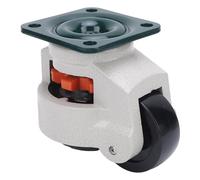 Odorkle Roue d'établi à Roulettes de Nivellement, capacité de Charge de 6600 Lb, Caractéristiques Réglables, pour équipement Industriel et Meubles Lourds