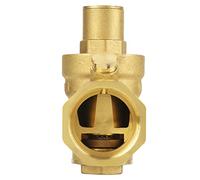 Odorkle Soupape de Réduction de Pression en Laiton Régulateur de Pression d'eau Bouton Réglable Structure de Piston 1,6 MPa DN32 avec Manomètre pour équipement d'eau du Robinet