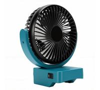 Odorkle Ventilateur de Chantier Portable sans Fil Compatible Batterie PARKSIDE 20V Moteur Brushless Rechargeable USB A et C pour Atelier Garage Bricolage