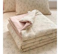 Odot 2,5 Tog Couette sans Housse Lavable, Couette Réversible Ete Legere et Fine - Douce et Confortable, Légère Respirante Couverture Rafraichissante d'Été (110 * 150cm,Lapin Blanc)