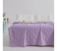 Odot Couette Ete Legere et Fine, Couette sans Housse Lavable - Douce et Confortable, Légère et Respirante Couverture Rafraichissante d'Été (Pourpre,200 * 230cm)