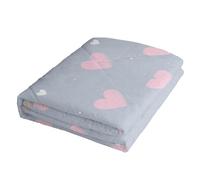 Odot Couette Ete Legere et Fine Réversible Couette sans Housse Lavable Enfant Jeté de Lit - Douce et Confortable, Légère et Respirante Couverture Couette 2 Personnes, Moderne (Amour,150x200cm)