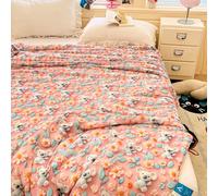 Odot Couette Ete Legere et Fine Réversible Couette sans Housse Lavable Enfant Jeté de Lit Douce et Confortable Respirante Couverture Couette 2 Personnes, Impression 5D (Koala,200x230cm)