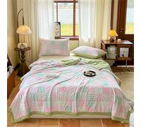 Odot Couette Réversible Hiver Legere et Fine, 2,5 Tog Couette sans Housse Lavable - Douce et Confortable, Légère et Respirante Couverture Quilting d'Été (Campagne,220 * 240cm)