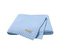 Odot Couverture Bébé Tricot Enfant Douce et Douillette, Plaid Bebe - 80x100 cm, Couvertures Polaire pour Bébé, Garçon, Filles, Tout-Petit, Lit d'enfant, Poussette