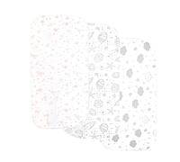 Odot Drap Housse pour Lit de Bébé, Draps Housses Enfants Coton Respirant Douce Extensible Protège Matelas pour Fille et Garçon, Lit Bébé, Berceau, Lit Parapluie (3pcs,4)