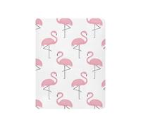 Odot Drap Housse pour Lit Parapluie, Motif Flamant Drap Housse pour Berceau Drap Housse de Lit Enfant Respirant Douce Housse de Matelas Enfant Drap Housse Enfant (Flamant rose,168x88cm)