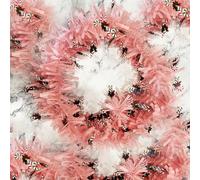 Odot Guirlande de Noël 1-10 Pièces, Scintillante Épaisse Brillante, Guirlande Sapin, Décoration Suspendue pour l'arbre de Noël Mariage Vacances Fête Décoration (Rose 05,6 pièces)