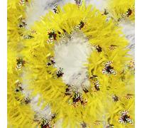 Odot Guirlande de Noël 1-10 Pièces, Scintillante Épaisse Brillante, Guirlande Sapin, Décoration Suspendue pour l'arbre de Noël Mariage Vacances Fête Décoration (Jaune 03,6 pièces)