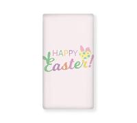 Odot Joyeuses Pâques Drap Housse 130x70cm pour Lit de Bébé, Draps Housses Enfants Microfibre Douce Respirant Protège Matelas Extensible pour Fille et Garçon, Berceau (Joyeuses Pâques)