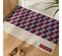 Odot Paillasson Exterieur Entree, Impression Couleur Moderne Tapis Interieur Attrape-Poussière Antidérapant, Tapis Entree Interieur en Luffa PVC, Paillasson pour Porte Entrée, Patio (Beige,60x90cm)