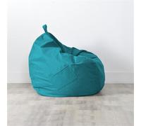 Odot Pouf Poire sans Remplissage, Pouf Salon, Pouf Chambre pour Adolescente und Adulte, Doux et Confortable Fauteuil Pouf, Polyvalent Housse Pouf Poire (Turquoise,XL(100x120cm))
