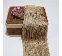 Odot Rideau de Fil pour Porte Fenêtre Brillant, Rideaux en Corde Franges Rideaux, 2PCS Rideau Anti Mouches Cloison de Séparation pour Décoration Maison Chambre Café Restaurant (Marron,100x200cm)