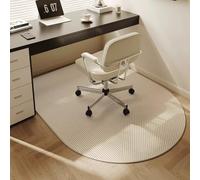 Odot Tapis Chaise de Bureau Antidérapant et Insonorisé, Art Géométrique Tapis Protection Sol Chaise Bureau Gaming Tapis de Sol Bureau pour Plancher de Bois Carrelage Parquet (Triangle,80x120cm)