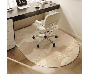 Odot Tapis Chaise de Bureau, Antidérapant et Insonorisé, Moderne Tapis Protection Sol Chaise Bureau Gaming pour Plancher de Bois, Carrelage, Parquet (Nuages Doux,80x120cm)