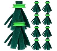 Odoukey 10 pièces vadrouille de frai pour Poissons 2x4 Pouces vadrouille de frai en Coton Flottant Aucun dommage éleveur Remplacement pour Aquarium Fish Tank Couleur aléatoire