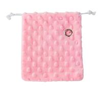 Odoukey Carrier du hérisson de 7x6 Pouces, Pochette de Planeur Sucre Pochette Liaison Moelleuse Douce avec Cordon Ventilateur Respirant Portable pour Le Hamster d'écureuil Cochon d'Inde